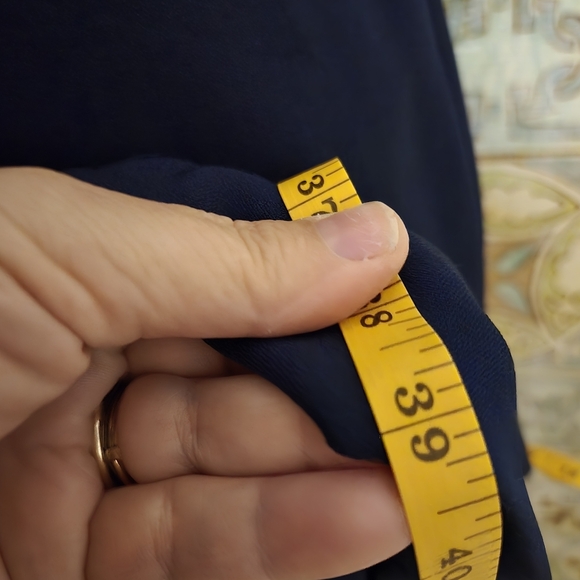 Kasper Navy dress with blazer. Dress size 8 and blazer size 10 - Picture 9 of 16